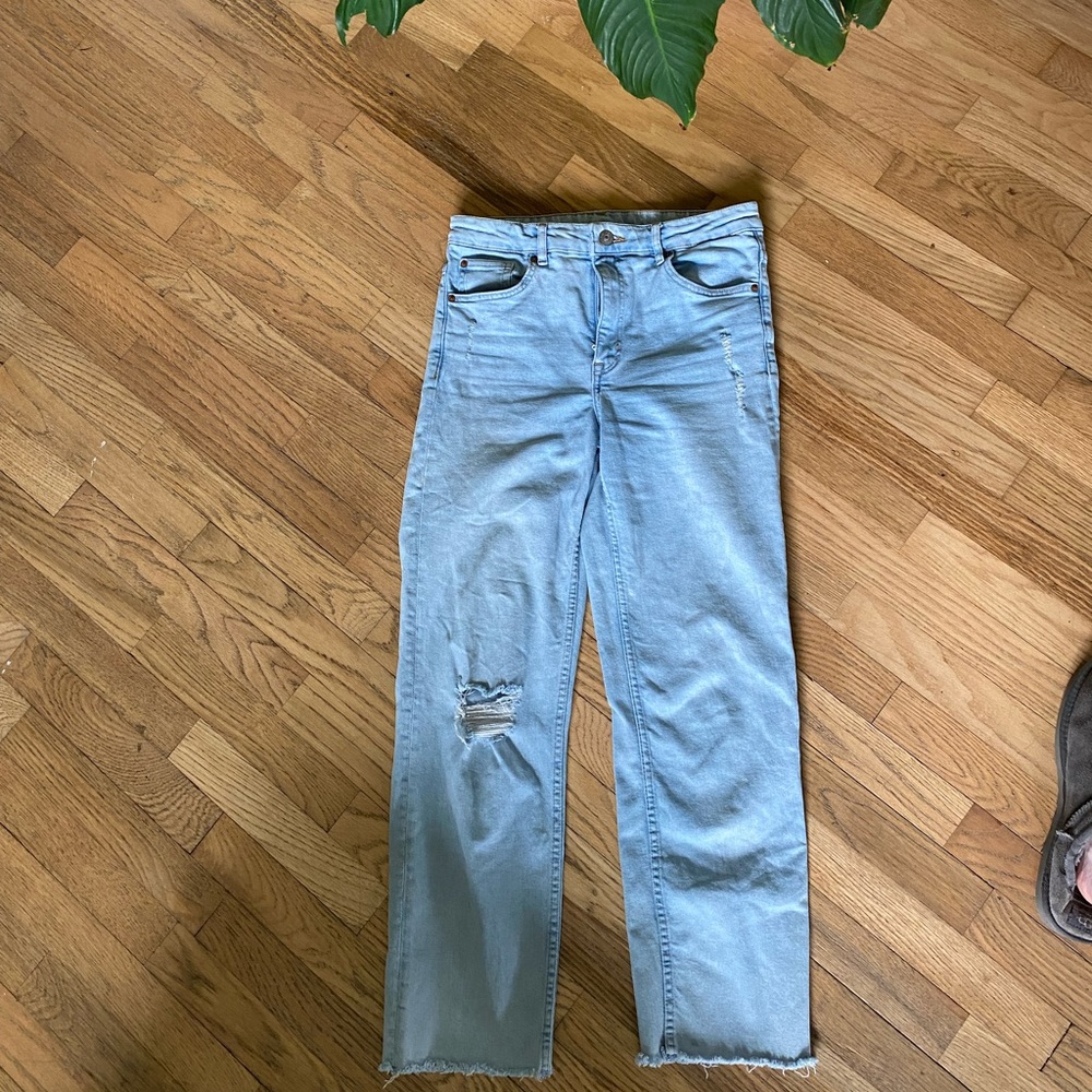 H&M High Waist cropped Jean